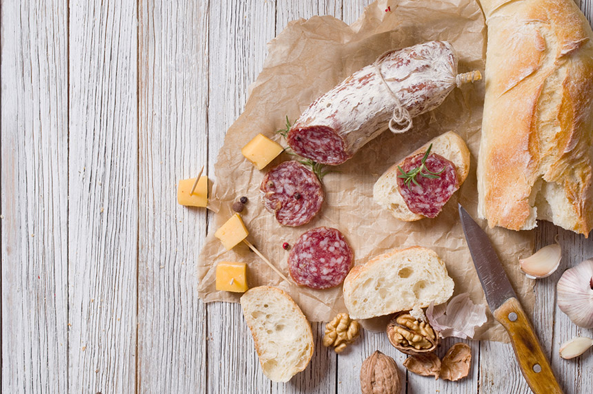 salumi e formaggi infezioni alimentari